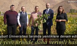 Bayburt'ta Soya Fasulyesi ve Yeni Tür Patateste Hasat Verimliliği