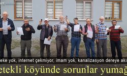 Bayburt'un Petekli köyünde sorunları yumağı!