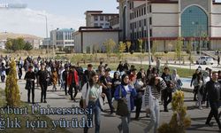 Bayburt Üniversitesi Sağlık İçin Yürüdü