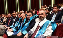 Bayburt Üniversitesi Üst Yönetimi Beştepe'deki Akademik Yılı Açılış Töreninde
