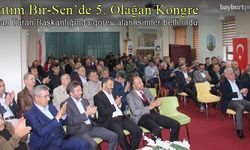 Eğitim Bir-Sen Bayburt Şubesi'nde 5. Olağan Kongre