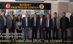 Gelecek Partisi Genel Başkan Yardımcısı Feramuz Üstün'den BGC'ye ziyaret