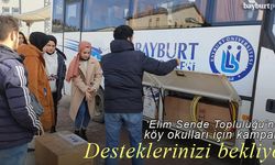 ‘Elim Sende Topluluğu’ndan kampanyaya destek çağrısı