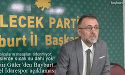 Gelecek Partisi'nden Bayburt Özel İdarespor açıklaması