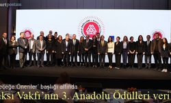 Baksı Kültür Sanat Vakfı'nın 3. Anadolu Ödülleri sahiplerini buldu