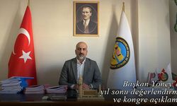 Başkan Yöney'den yıl sonu değerlendirmesi ve kongre açıklaması