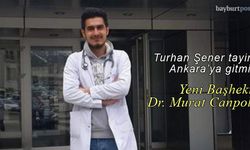 Bayburt Devlet Hastanesi Başhekimi Dr. Murat Canpolat