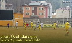 Bayburt Özel İdarespor ligin ilk yarısını 9 puanla tamamladı!