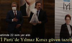 İYİ Parti Bayburt İl Başkanı Yılmaz Kırıcı güven tazeledi