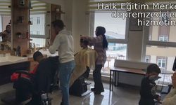 Bayburt Halk Eğitim Merkezi depremzedelerin hizmetinde