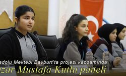 Bayburt'ta Yazar Mustafa Kutlu Paneli