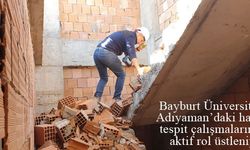 Bayburt Üniversitesi Adıyaman'daki Hasar Tespit Çalışmalarında Aktif Rol Alıyor