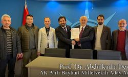 Prof. Dr. Abdulkadir Develi AK Parti Bayburt Milletvekili Aday Adayı