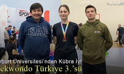 Bayburt Üniversitesi'nden Kübra İyi, Taekwondo'da ÜNİLİG Türkiye 3.'sü