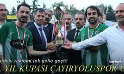 Bayburt Derneği 19. Futbol Turnuvasının Şampiyonu Çayıryoluspor