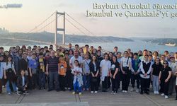 Bayburt Ortaokulu Öğrencileri İstanbul ve Çanakkale’yi gezdi 