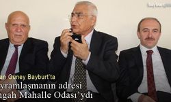 Bayburt'ta bayramlaşmanın adresi Şingah Mahalle Odası'ydı 