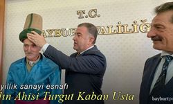 Bayburt'ta Yılın Ahisi 73 Yaşındaki Motor Ustası Turgut Kaban