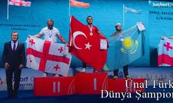 Bayburtlu Bilekçi Ünal Türker Kazakistan’da Dünya Şampiyonu 