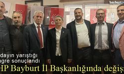 CHP'de 3 isim yarıştı, Bayburt İl Başkanı Haktan Yücel