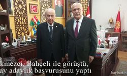 Başkan Pekmezci, Bahçeli ile görüştü, yeniden aday adayı