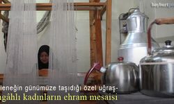 Şingâh'taki ehram atölyesi üretmeye devam ediyor