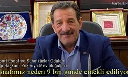 Zekeriya Mevlütoğulları: “Esnafımız neden 9 bin günde emekli ediliyor?”