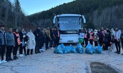 Yakupabdal Tabiat Parkı'nda çevre temizliği