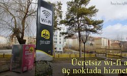 Bayburt Belediyesi'nin ücretsiz wi-fi ağı üç noktada hizmette