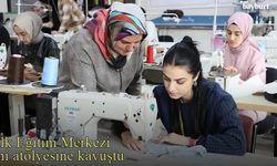 Bayburt Halk Eğitimi Merkezi yeni atölyesine kavuştu
