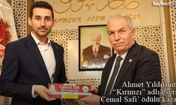 Bayburtlu Şair Ahmet Yıldırımtepe “Kırmızı” şiiriyle ödül aldı 