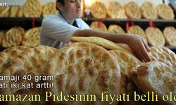 Bayburt'ta Ramazan pidesinin fiyatı belli oldu
