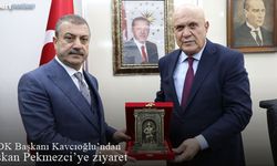 BDDK Başkanı Kavcıoğlu'ndan Başkan Pekmezci'ye ziyaret