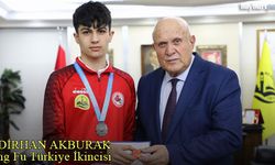 Bedirhan Akburak Kung Fu Türkiye İkincisi