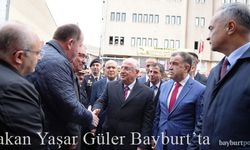 Milli Savunma Bakanı Yaşar Güler Bayburt'ta