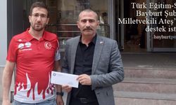 Öğretmenlik Meslek Kanunu için Milletvekili Orhan Ateş'ten destek istenildi