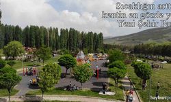 Sıcaklığın arttığı Bayburt'un en gözde yeri Yeni Şehir Parkı
