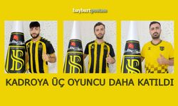 Bayburt Özel İdarespor 3 oyuncuyu daha renklerine bağladı