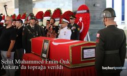 Şehit Piyade Uzman Çavuş Muhammed Emin Önk toprağa verildi