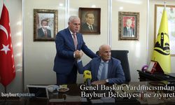 Genel Başkan Yardımcısı Yılmaz'dan Bayburt Belediyesi'ne ziyaret