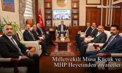 Gümüşhane Milletvekili Musa Küçük'ten Bayburt'ta ziyaretler