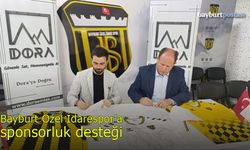 Bayburt Özel İdarespor'a sponsorluk desteği