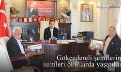 Gökçedereli şehitlerin isimleri okullarda yaşatıldı