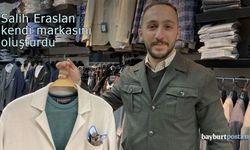 Bayburtlu genç girişimci Salih Eraslan kendi markasını oluşturdu