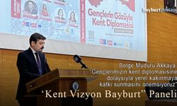 Erzincan Bölge Müdürlüğünden "Kent Vizyon Bayburt" Paneli