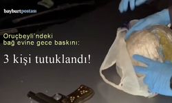 Oruçbeyli'ndeki bağ evine gece baskını: 3 kişi tutuklandı!