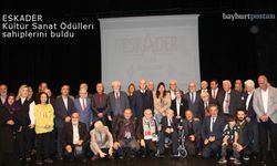 ESKADER Kültür Sanat Ödülleri 23 dalda verildi