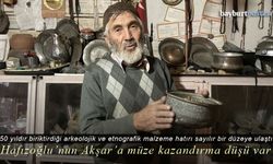 Hasan Hafızoğlu, 50 yıldır biriktirdiği malzeme ile Akşar'a müze kazandırmak istiyor