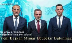 AK Parti Bayburt Merkez İlçe Başkanı Mimar Ebubekir Bulunmaz oldu