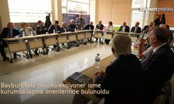 Bayburt'taki 7 koleksiyonere önerilerde bulunuldu